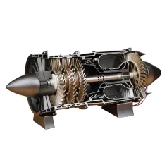 NIKOLATOY 1/3 WP-85 Jet Engine Model DIY Assembly Kit Excellent STEAM Science Education Discovery Toys Kids Children Gifts