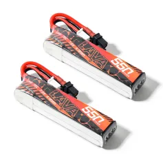 2 peças BetaFPV Lava 2S/3S/4S 550mAh 75C Bateria XT30 para Meteor85/Pavo Pico/Pavo20/Pico FPV Racing Drone