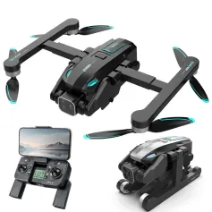 YLR/C S188 GPS 5G WiFi FPV 180¡ã Elektrikli HD Çift Kamera 360¡ã Engellerden Kaçınma Optik Akış Konumlandırma Fırçasız Katlanabilir RC İHA Quadcopter R