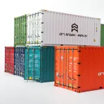 Orlandoo Hunter TEU-22G1 FEU-42G1 1/32 20ft/40ft Container Unassembled White DIY Kit RC Car Vehicles Models Parts