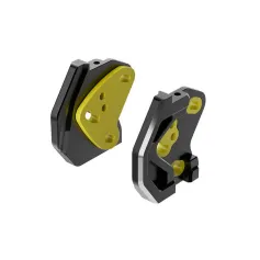 1 par de placa lateral de câmera CNC Flyfish para Volador VX3/ VX3.5/ Atlas 4/ Tony 5 O4 Frame DJI O4 Air Unit Pro versão RC Drone