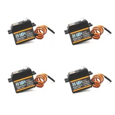 4PCS Emax ES3054 17g 3.5kg 0.13sec Metal Gear Digital Servo For RC Airplane (ES3154 Upgraded Version)