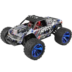 Wltoys 144018 RTR 1/14 2.4G 4WD 35km/h RC Bil Monstertruck LED-ljus Terrängbil Klätterbil Rock Crawler Fullproportionerlig Elbil Modeller Leksaker