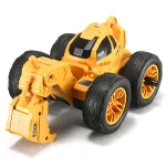 2.4G Drop-resistant Excavator RC Car Stunt RC Car for Children Toys