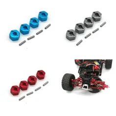 MJX 16207 16208 16209 16210 H16 1/16 Rc Car Parti di aggiornamento in metallo Connettore esagonale