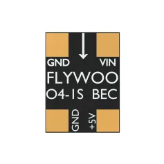 Moduł BEC FLYWOO O4 1S 5V 0,4 g do dronów wyścigowych Micro RC FPV o przekątnej od 1,6 do 2 cali