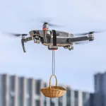 M5 Airdrop Air Dropping System Remote Thrower Transport Gift Delivery Device for RC Drone Quadcopter