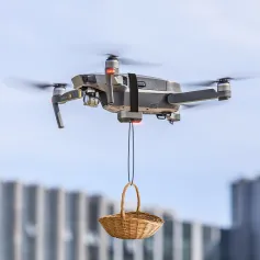 M5 Airdrop Hava Bırakma Sistemi Uzaktan Atıcı Taşıma Hediye Teslimat Cihazı RC Drone Quadcopter için