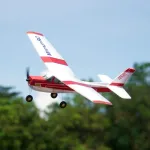 MinimumRC Cessna-152 Lava Red 3CH 360mm Wingspan KT Foam RC Airplane KIT+Motor