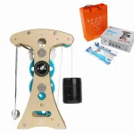 Teching Galileo Pendulum Clock Full Aluminum Alloy Stirling Engine Model DM25