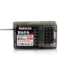 Radiolink R6FG 2.4GHz 6CH FHSS Long Range Reveiver with Gyro for RC Car Boat RC8X RC6GS V2/V3 RC4GS V2/V3 T8FB T8S Transmitter
