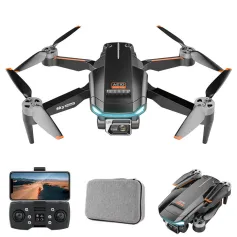 AE10 MINI GPS 5G WiFi FPV con doppia telecamera 4K HD Servo Gimbal Posizionamento del flusso ottico Brushless Pieghevole RC Drone Quadcopter RTF