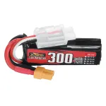 ZOP Power 7.4V 300mAh 75C 2S LiPo Battery With XT30 Plug for DarwinFPV BABY APE/PRO/V2 FPV Drone