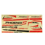 VolantexRC PhoenixS 742-7 742-3 742-6 4 Channel 1600mm Wingspan EPO RC Airplane Spare Part Decals