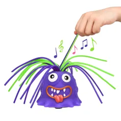 Đồ chơi Screaming Monster Fatidge giúp giảm căng thẳng, chống lo âu, trẻ em chơi đùa, đồ chơi vui nhộn màu tím
