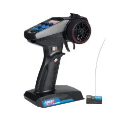 FLYUEACE T-6819A 2.4GHz 4CH Verici RX-G4 Işık Kontrollü Mini Alıcı RC Araba Tekne Tank Modelleri için