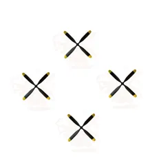 4pcs VolantexRC 768-1 Mustang P-51D Warbird RC Aiprlane Spare Part 4-Blade 3.0mm Propeller