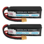 MARSLIPO 11.1V 2200mAh 100C 3S Lipo Battery XT60 Plug for RC Drone