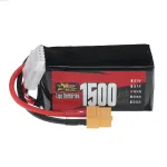 ZOP Power 4S 14.8V 1500mAh 120C 22.2Wh LiPo Battery XT60 Plug for RC Drone