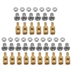 50Pcs 3.1mm Adjustable Pushrod Connectors Linkage Stoppers For RC Airplane