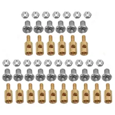 50Pcs 3.1mm Adjustable Pushrod Connectors Linkage Stoppers For RC Airplane