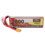 ZOP ਪਾਵਰ 11.1V 2600mAh 100C 3S Lipo ਬੈਟਰੀ XT60 ਪਲੱਗ ਆਰਸੀ ਡਰੋਨ ਲਈ