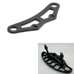 Upgraded Carbon Fiber Bumper Plate Accessories for Tamiya TA08 RC Car Vehicle Models Spare Parts LY136