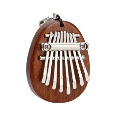 Muspor 8 teclas Mini Kalimba de alta qualidade requintado dedo polegar piano marimba musical bom acessório pingente presente