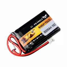 Batteria LiPo PH2.0 da 7,4 V, 900 mAh, 10 C, 2 S, per modello di auto RC AXIAL SCX24 SCX2 90081 C10 1/24