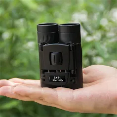 IPRee HD Zoom Binoculars, 8X21 Long Range Telescope with Compact Folding Design for Outdoor Tourism and Camping Bird Watching Hunting Hike
