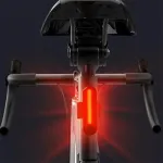 BIKIGHT Smart Bicycles Taillight 5 Modes Brightness 300mAh Battery Type-C Rechargeable Waterproof Warning Rear Light for Cycling
