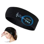 KALOAD Wireless Stereo Bluetooth V5.0 Headphones Headband Charging Removable Washable Sweat-absorbent Sports Bandana Music Knit Eye Mask