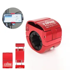 TTPRO Mini Gizli Yüzük Bisiklet Telefon Tutucu Alüminyum Alaşımlı Kaymaz Çoklu Boyutlarla Uyumlu Açık Bisiklet Bisikleti için Kararlı Bisiklet Braketi