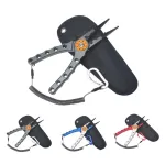ZANLURE Fishing Pliers Line Cutter Split Ring Multi-Purpose Cutter With Coiled Lanyard Buckle Tool For Outdoor Saltwater Freshwater Fishing
