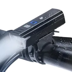 BIKIGHT Akıllı Işık Algılamalı Bisiklet Far 1500mAh Güç Bankası El Feneri Gidon Su Geçirmez USB Şarj Bisiklet Ön Işık MTB Açık Güvenli Gece Sürme