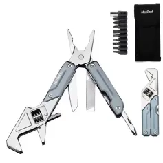 NexTool W2 8 In 1 Multi Tool Foloding Light Wrench Pliers Multi-functional Spanner Screwdriver Outdoor Camping EDC Hand Tool