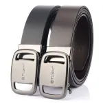 TUSHI Men's Belts 130cm Genuine Leather Bussines Fashion Belt Luxury Casual Brand Waistband High Quality Belts