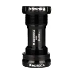 MEROCA BB68-73mm Bicycle Bottom Bracket Aluminum Alloy Waterproof Rust-proof Threaded Screw-in Middle Sealed Bearing for MTB