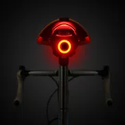 100LM Brightness IPX6 Waterproof Smart Bicycle Tail Rear Light Auto Brake Sensing Light USB Charge Cycling Taillight