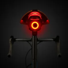 100LM Brightness IPX6 Waterproof Smart Bicycle Tail Rear Light Auto Brake Sensing Light USB Charge Cycling Taillight