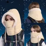 XANES Cold Weather Windproof Ski Visor Winter Breathable Thermal Face Mask Scarf Helmet Hood Cycling Neck Warmer for Hiking Riding Skiing