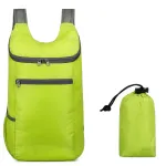 15L Waterproof Folding Backpack Ultralight Camping Backpack Outdoor Daypack Men Women Foldable Traveling Hiking Cycling Backpack
