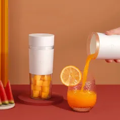 XIAOMI Mijia পোর্টেবল জুসার মিক্সার ইলেকট্রিক মিনি ব্লেন্ডার ফলের সবজি দ্রুত জুসিং রান্নাঘরের খাবার প্রসেসর ফিটনেস ভ্রমণ
