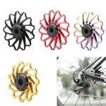 WEST BIKING 3/5 CM Mountain Bicycle Ceramic Rear Dial Guide Wheel 11T 13T Tooth Derailleur Aluminum Alloy Perrin Bearing Tension Wheel