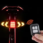 Wireless Rear Lamp Smart Bike Taillight Remote Turn Signal Lights Bicycle LED Taillight Easily Installation Personal Bicycle Part
