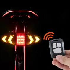 Wireless Rear Lamp Smart Bike Taillight Remote Turn Signal Lights Bicycle LED Taillight Easily Installation Personal Bicycle Part
