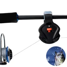 ZANLURE Fishing Finder Bite Alarm with LED Light Loud Sound Electronic Buzzer Rod Clip Fish Line Gear Alert