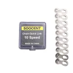 XANES 5Pair Bicycle Chain Link Connector Chain Magic Buttons 6-12 Speed Bicycle Cycling Quick Master Links for Mountain Bike