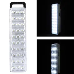 30/60/90Leds Rechargeable Emergency Light Super Bright Energy Saving Wall Mountable Home LED Lights Outdoor Handheld Camping Lighting