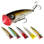 1Pc SK004 Good Package 70mm 11g Topwater Artificial Fishing Bait Fishing Lures Poper Popper Quality Hooks Hard Lures